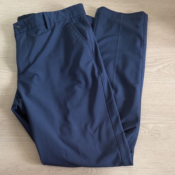 Men's Navy Pants - Picture 1 of 2